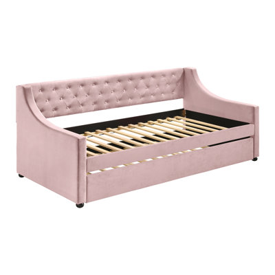 Edlef Upholstered Daybed with Trundle by Wildon Home