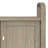 Warm Shaker 44"W Solid Wood Transitional Storage Bench with Lift-Up Lid and Shaker-Style Panels-1669960312