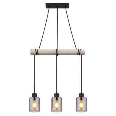 Aloah 3 - Light Matte Black Pendant