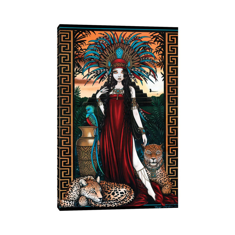 Zyanya by Myka Jelina - Wrapped Canvas Print, 66.04 cm H x 45.72 cm W