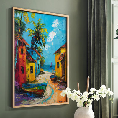 NAUTICAL Series DLXXXVII  -Premium Framed Print -Ready to Hang - No Nails Required
