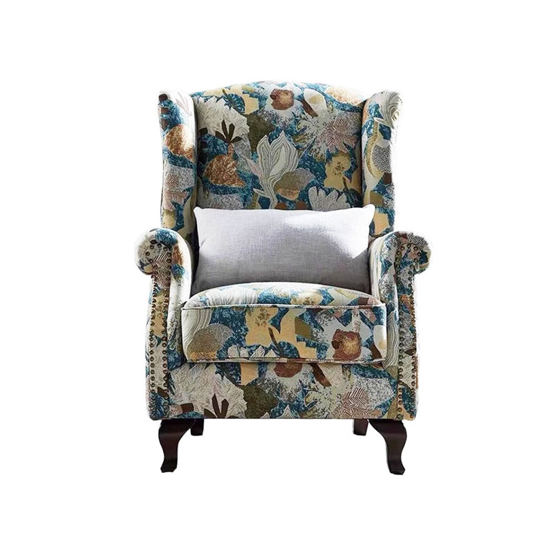 Briunna Upholstered Accent Chair, Coffee