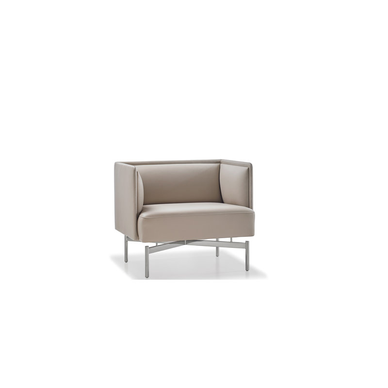 Finale Armchair, Pocket Square-Bourbon