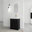 Meuble-lavabo autoportant de 24 pouces avec lavabo en résine et porte à fermeture douce, peu encombrant et élégant-126233060