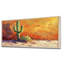 Saguaro dans la lumière dorée I - cactus, art mural sur toile-584852930-584852957-584852959