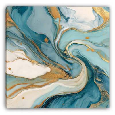 Art mural sur toile tendue Serene Drift