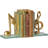 Modern & Contemporary Glass Bookends