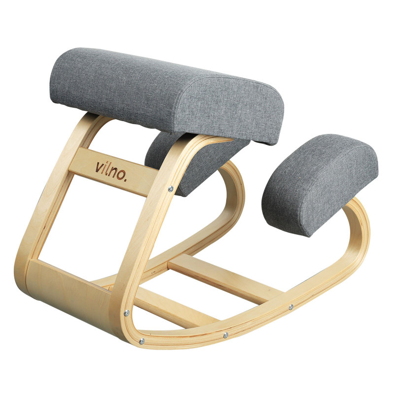 Ergonomic Kneeling Chair, Grey