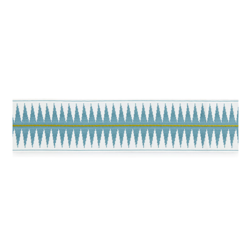 Isola Soleil Tape Fabric, Turquoise