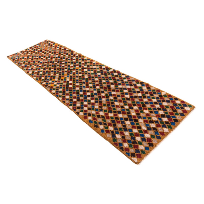Tapis de couloir doré