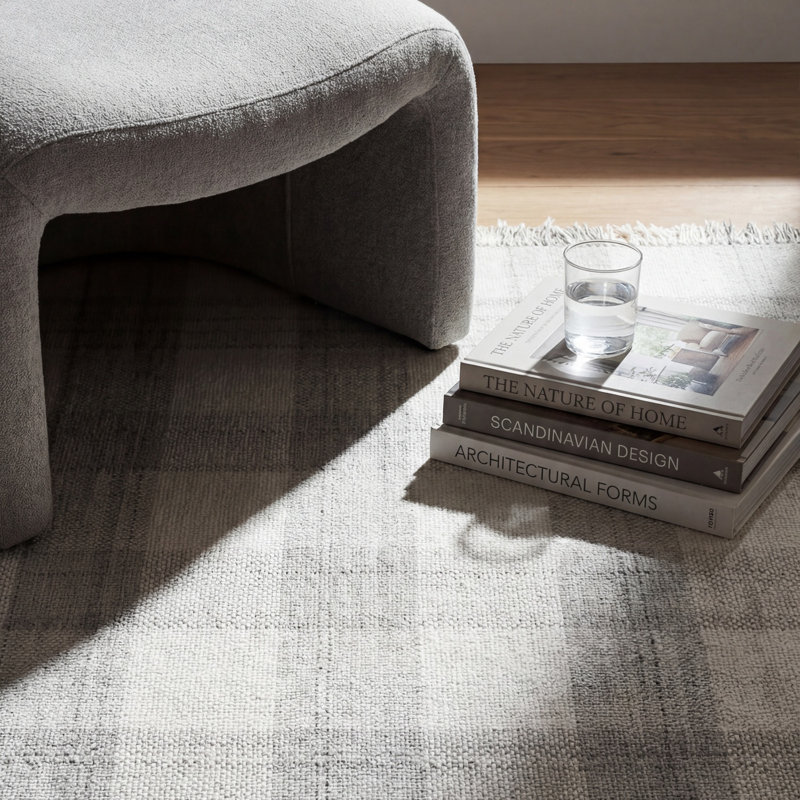 Tapis fait à la main Edwin, Rectangle 9 pi x 12 pi