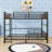 Metal Bunk Bed With Easy Convertibility And Ladder-1340025979-1340025978