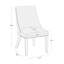 Chaises de salle à manger Fransisco avec garniture cloutée-71613325
