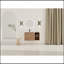 Meuble-lavabo mural à fermeture en douceur 36 po avec tablettes-1455041585