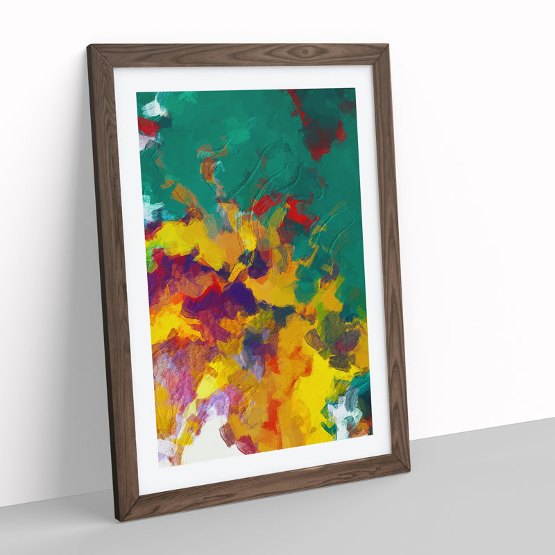 Thermal Spring - Framed Print, Walnut, 34cm H x 25cm W x 2cm D