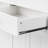 74.5 Inch Kitchen Island With Extendable Dining Table , Rolling Kitchen Island On Wheels With Spice Rack And 2 Drawers, 4 Door Cabinet, For Kitchen, Dining Room, White (One Package)-766147345