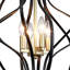 Lustre géométrique en fer forgé 4 lumières l 17,3 po Avers-2116363326-1884686020