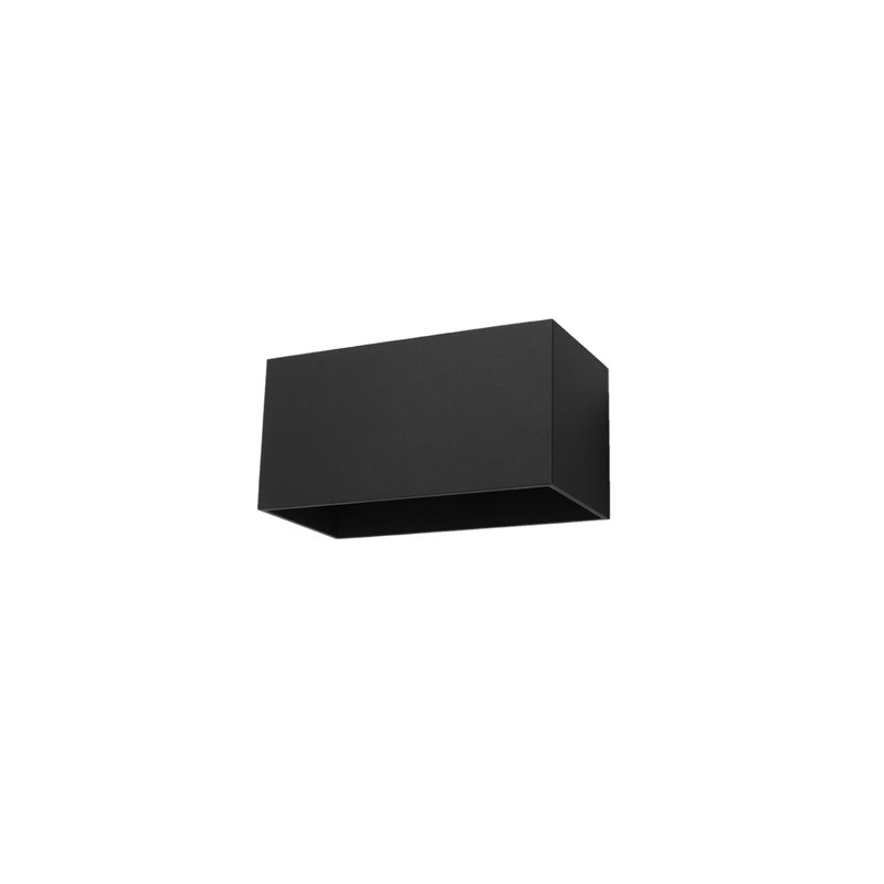 Delacroix Flush Mounted Sconce, Black