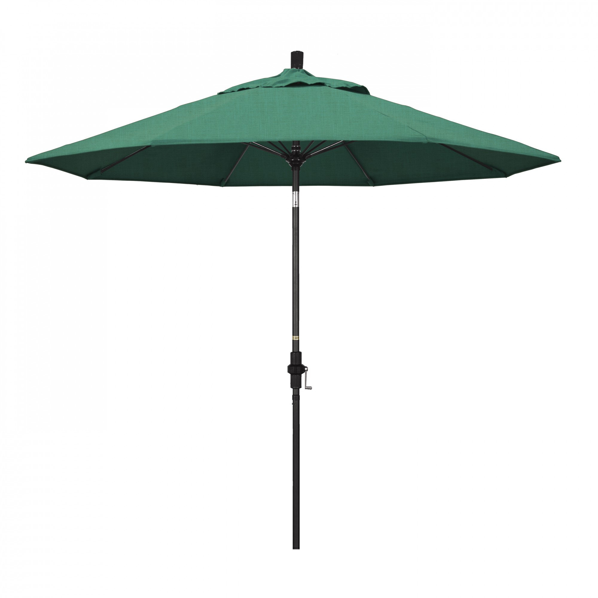 Roverta 9' Market Sunbrella® Umbrella, Spectrum Aztec Sunbrella® Plainweave, Silver