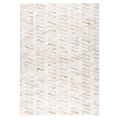 Grund Cowhide Geometric Indoor Rug