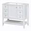 Zye 36'' Single Bathroom Vanity with Ceramic Top-619913268
