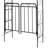 Outsunny 84" Garden Arch Arbor With Gate