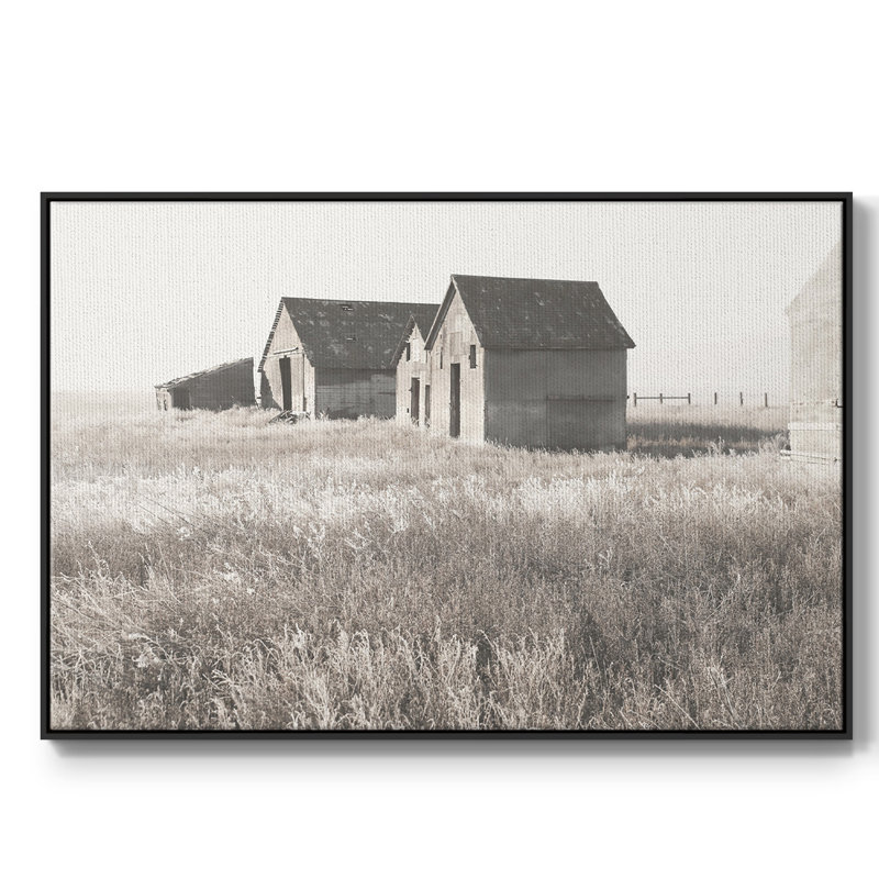 Neutre grange, reproduction sur toile, Noir, H 17 po x l 25 po x P 2 po