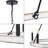 6 - Light Dimmable Wagon Wheel Chandelier-71052769