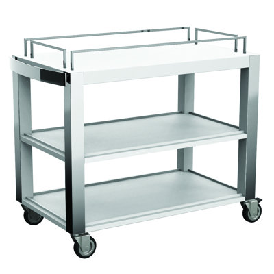 Dallas Solid Wood Top Kitchen Cart