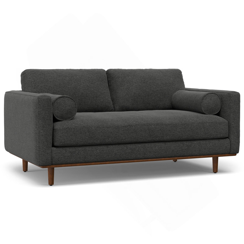 Canapé 72 po - Gris anthracite, Gris foncé