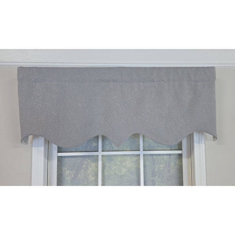 Cantonnière matelassée matelassée RLF Home, Gris
