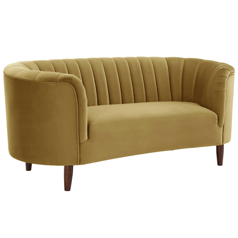 Causeuse Merlemont, Jaune olive