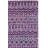 Christa Geometric Fuchsia/Navy Area Rug-298407537