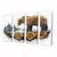 «Grizzly Bear Animal A Winter Landscape I - Bear 2», art mural moderne-113595696