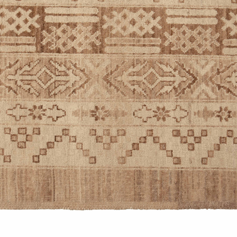 Brown Traditional Wool Rug - 16'3" x 32'4"