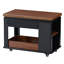 Table basse multifonctionnelle avec plateau pliable et roulettes-412084280