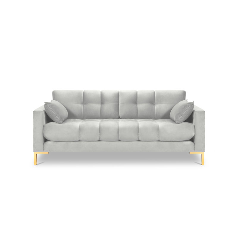 Adoraim 3 Seater Sofa, Gold, Silver
