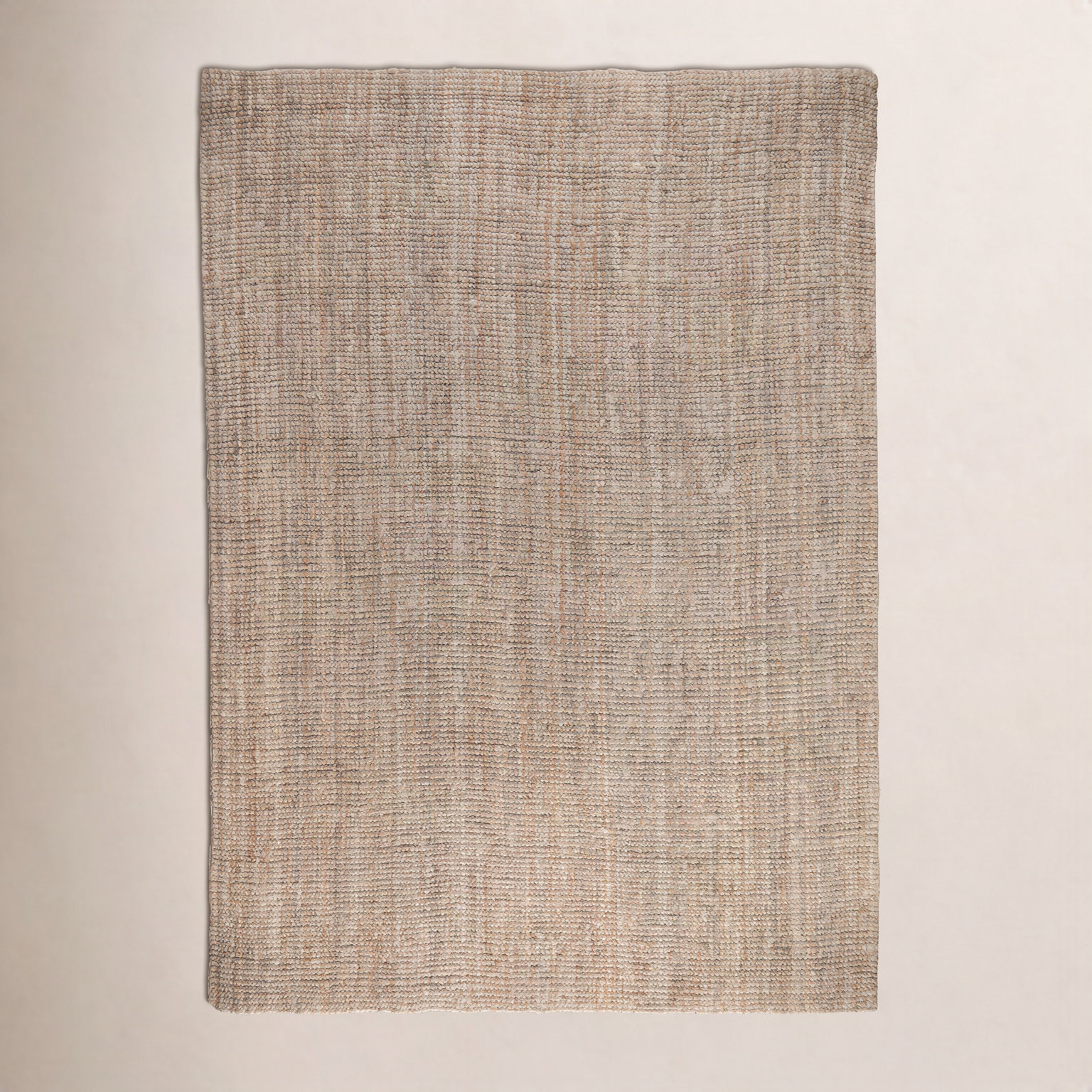 Dickie Natural Hand-Woven Jute Rug, Rectangle 8' x 10'