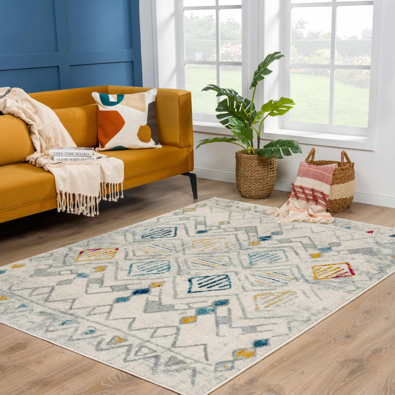 Southwestern Indoor Rug, Rectangle 7'10" x 10'3"