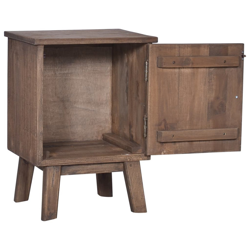 Pasadena 40cm W Solid Wood Bedside Table