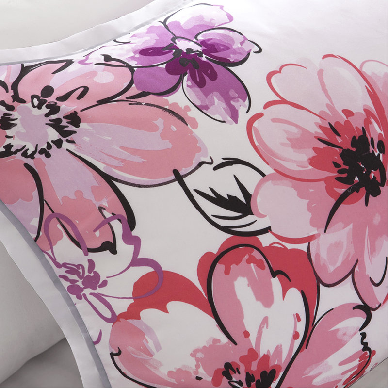 Twin/Twin XL Floral Comforter Set