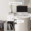 Bureau de coiffeuse Mid-Century moderne avec tiroirs