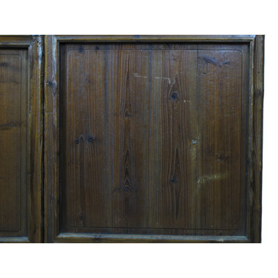 Porte moustiquaire pivotante en bois teinté Asian Classic