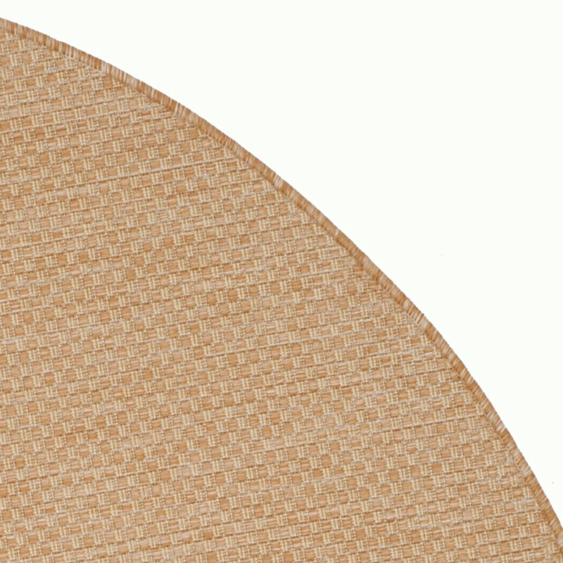 Plummer Performance Abstract Indoor/Outdoor Area Rug, Round 5'3"