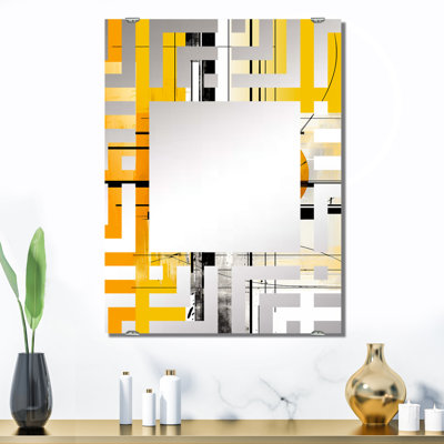 Miroir mural Posell - Abstract Collages MIR131676