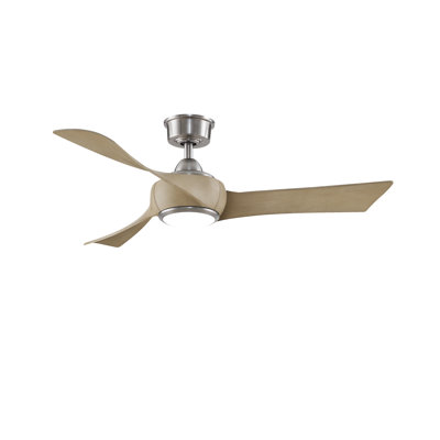 Wrap Custom 48 Inch Indoor/Outdoor Smart Ceiling Fan With LED CCT Select Light Kit with Remote Control