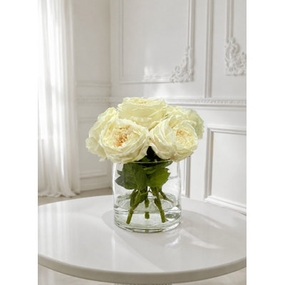 Rose Faux Floral in Vase