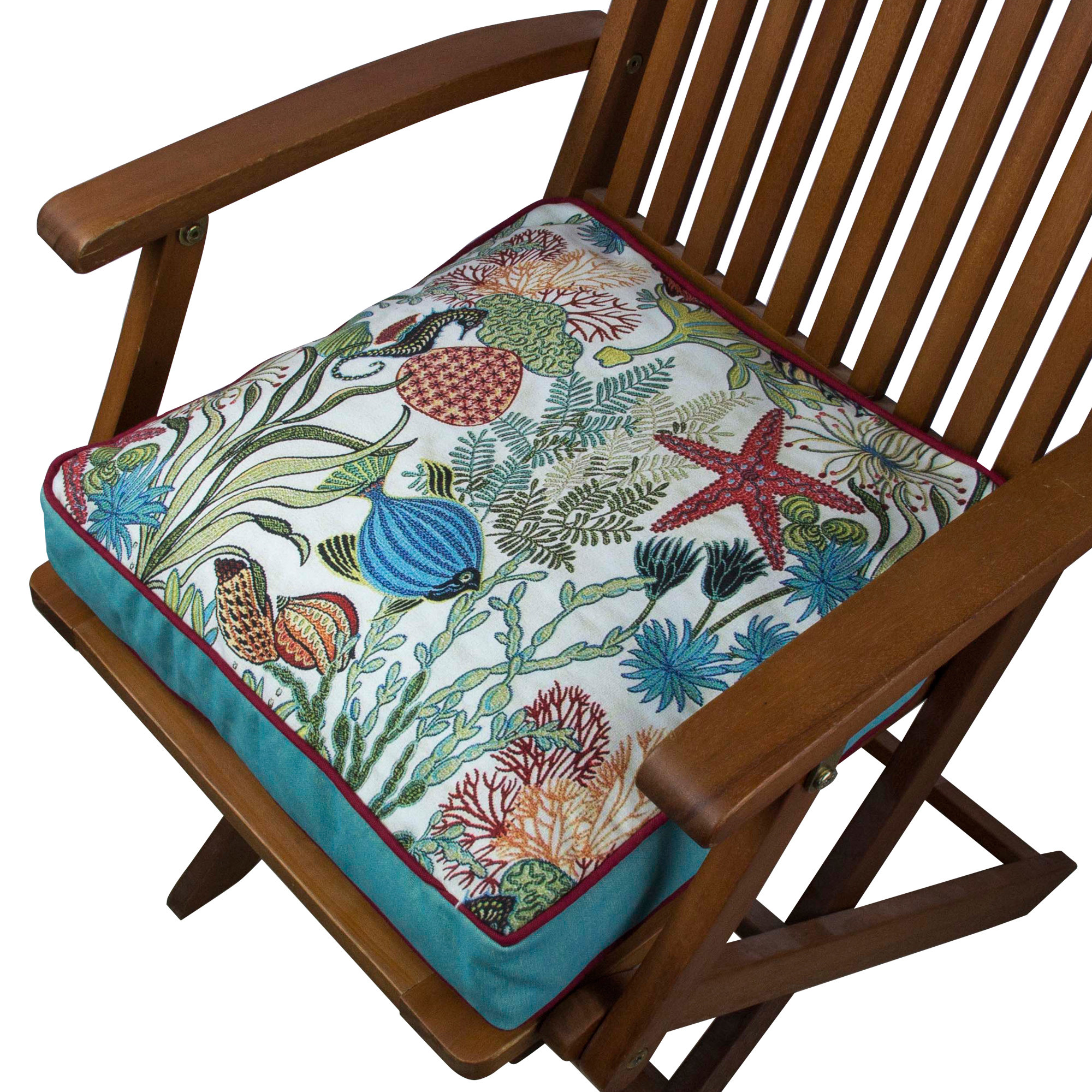 Asir Group INC Dohmen Cotton Blend Floor Square Indoor/Outdoor Pillow