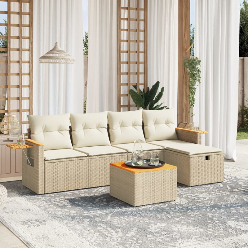 Ensemble de canapé de jardin Vidaxl