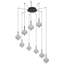 Contesa 1 - Light Matte Black LED Pendant